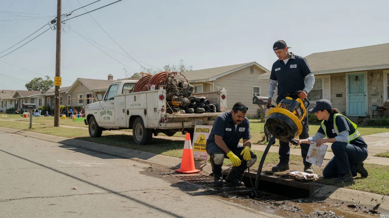 Drain Cleaning in Amistad, NM near me